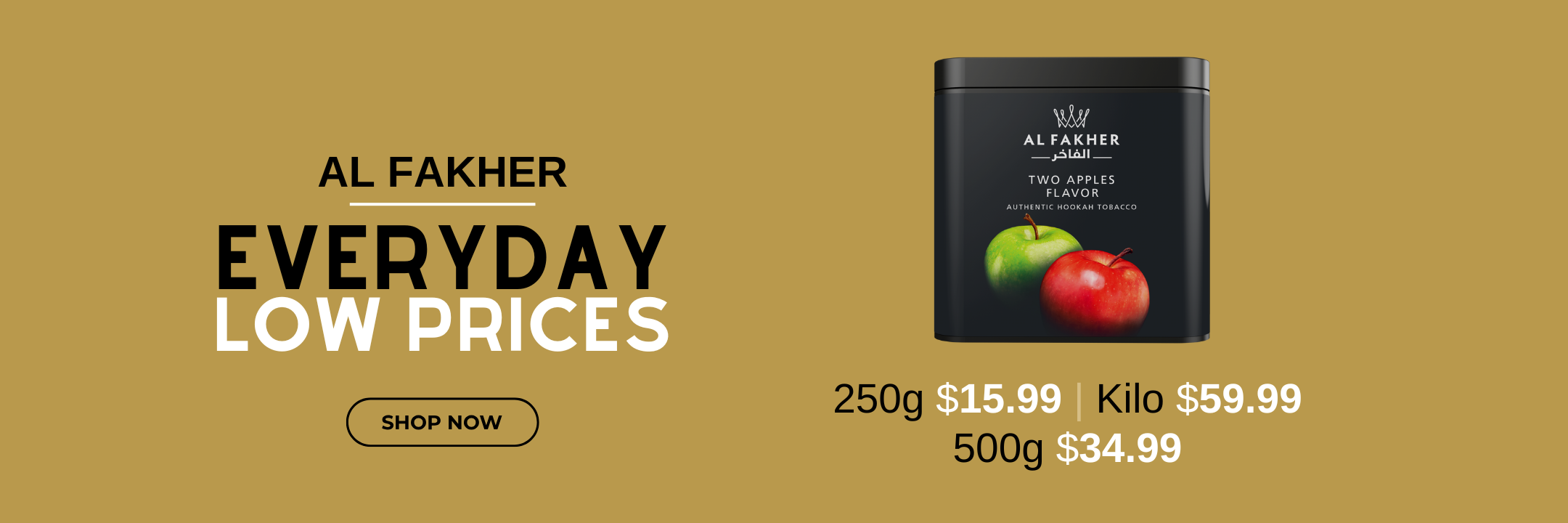 Al Fakher Hookah Shisha Flavors Banner – Premium Quality Shisha Tobacco