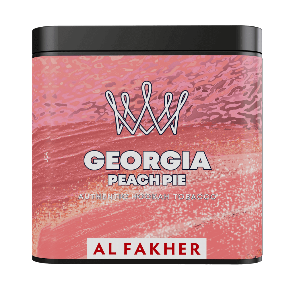 Al Fakher Shisha Tobacco Georgia Peach Pie - Lavoo
