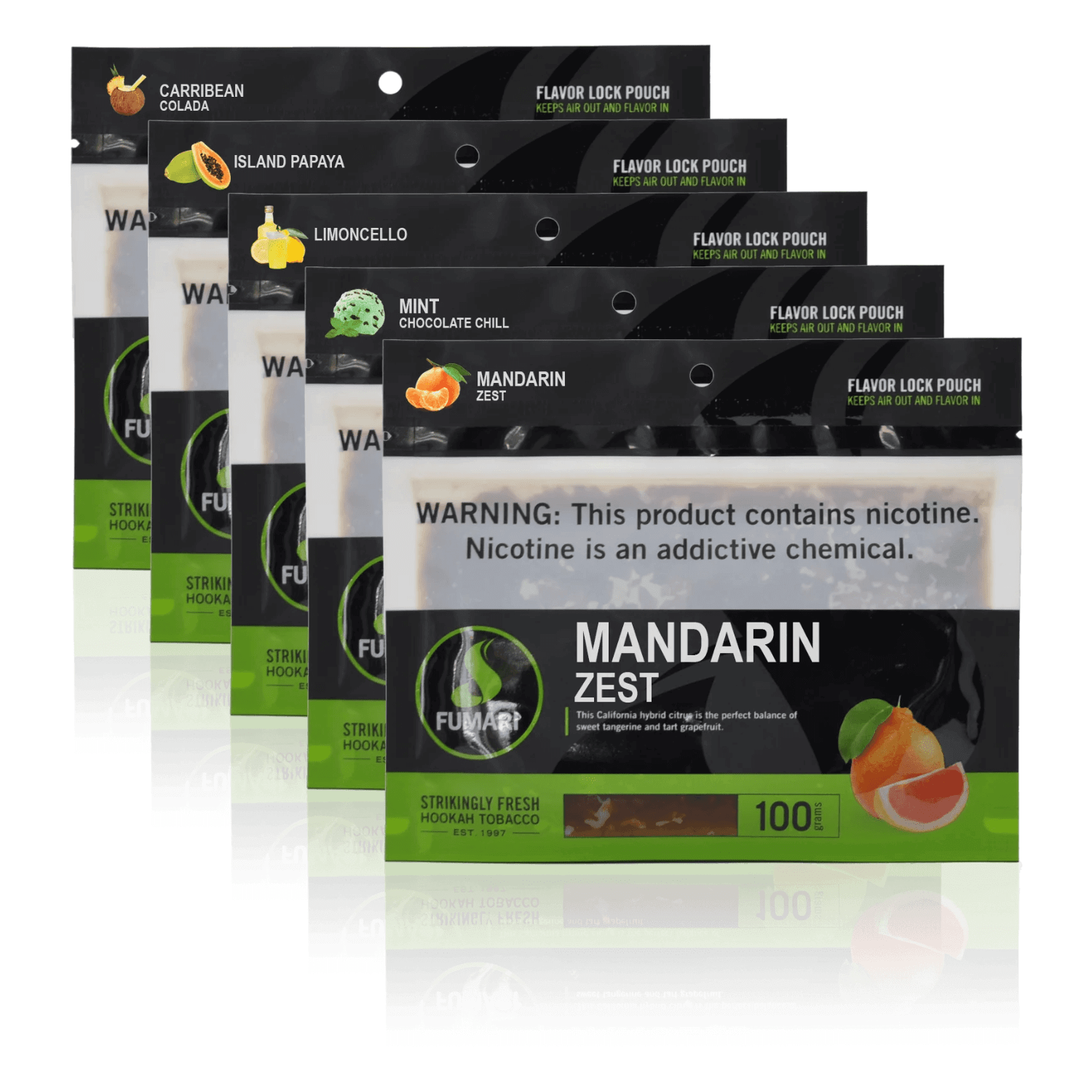 Fumari Shisha Tobacco 100g Pouch – Mix & Match Your Favorite Flavors