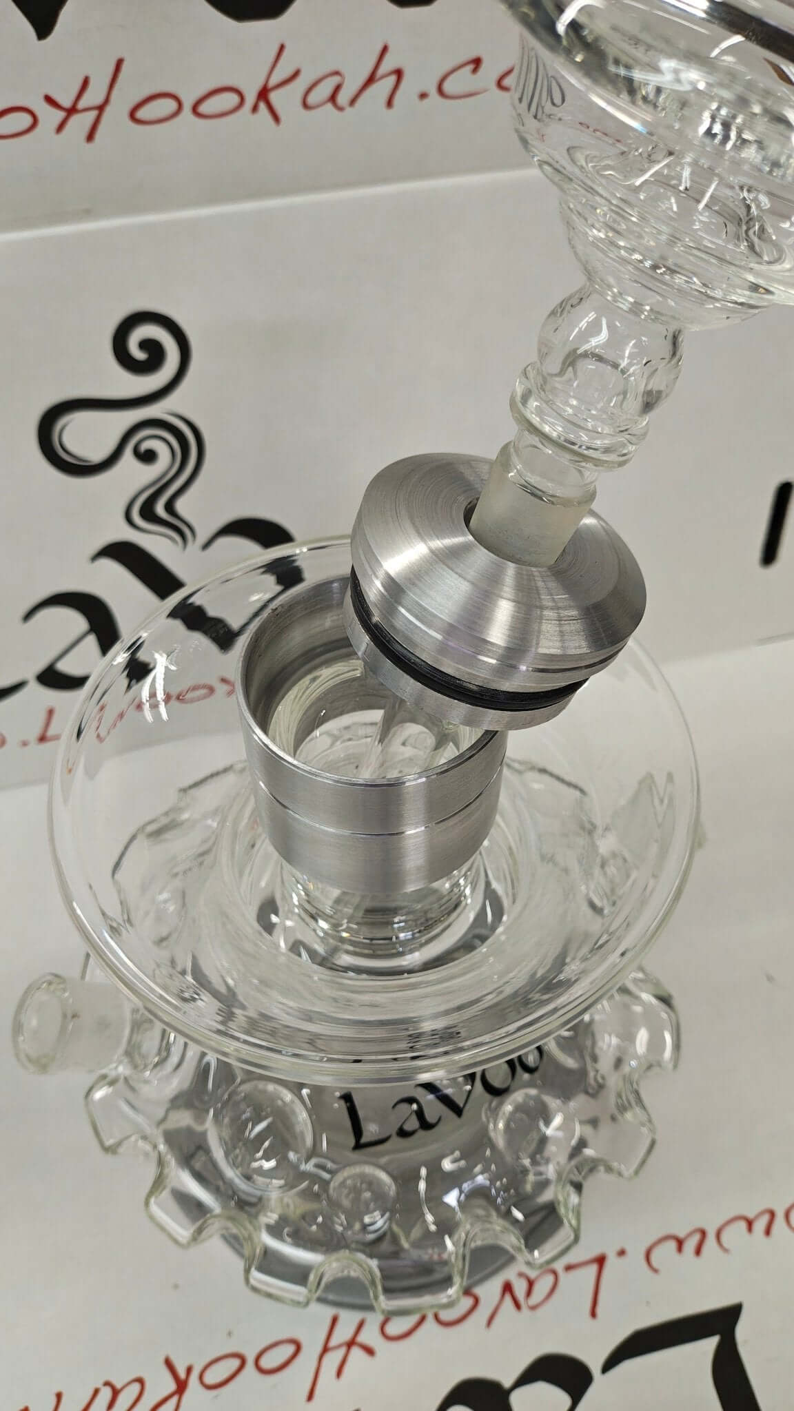 GearHead Lavoo Hybrid Glass Hookah – Precision Meets Innovation - Lavoo