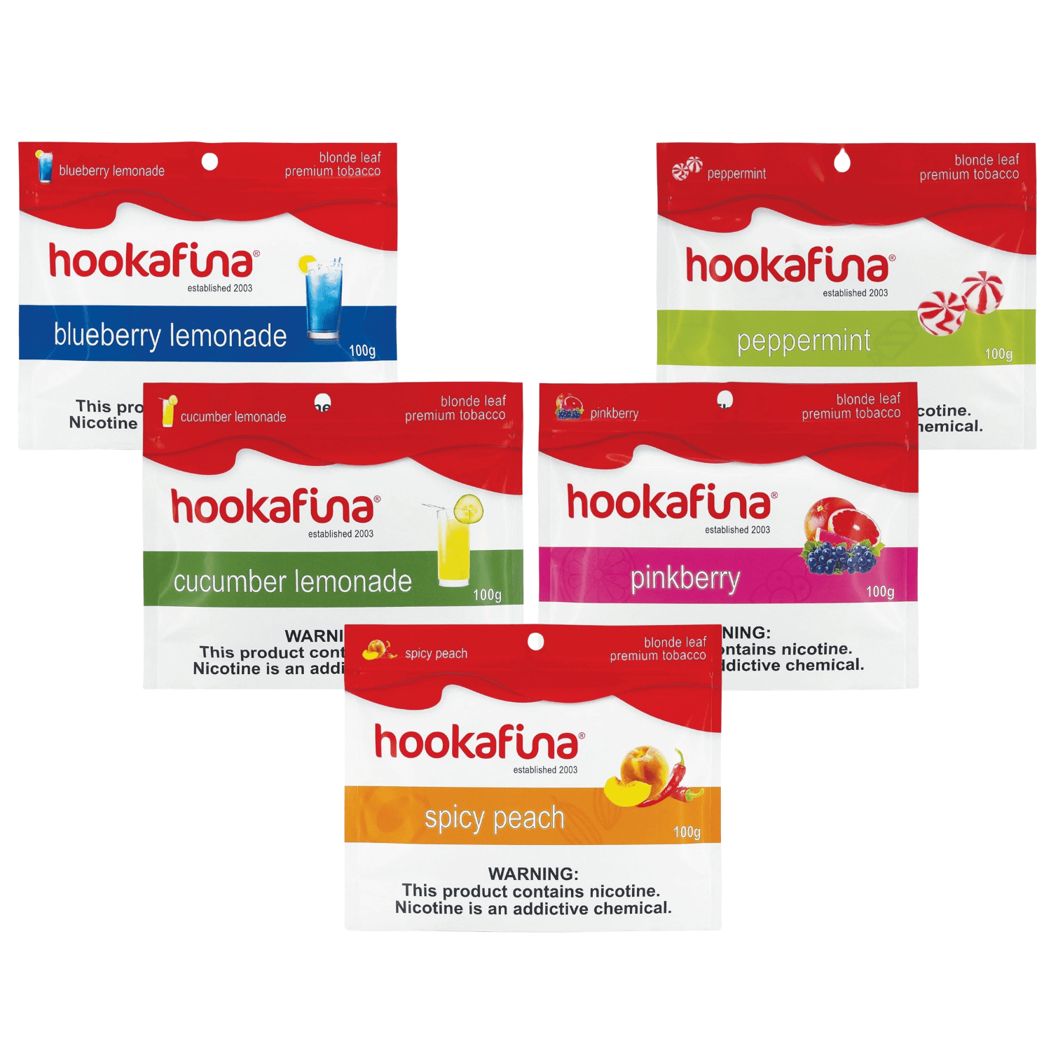 Hookafina 100g Mix & Match – Bulk Discounts on Premium Shisha