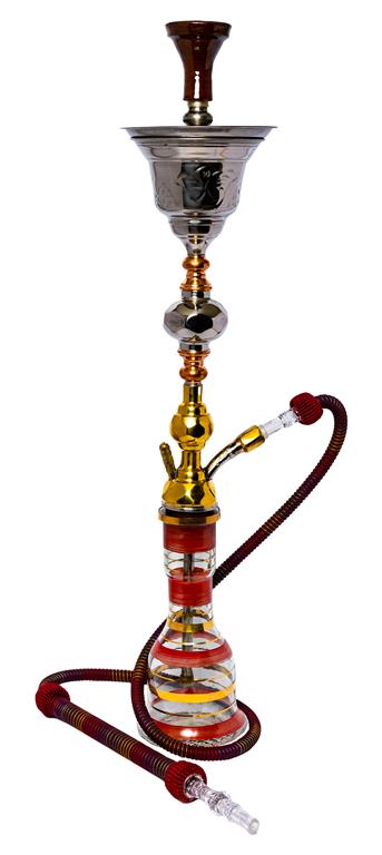 KN Hookah Egyptian Three Tone Joker Cup Chiller with Ice Chamber – 75 CM (29.5 Inches) Premium Hookah - Lavoo