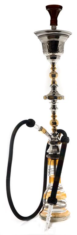 KN Hookah Egyptian Two Tone King Cup Chiller with Ice Chamber – 98 CM (38.5 Inches) Premium Hookah - Lavoo