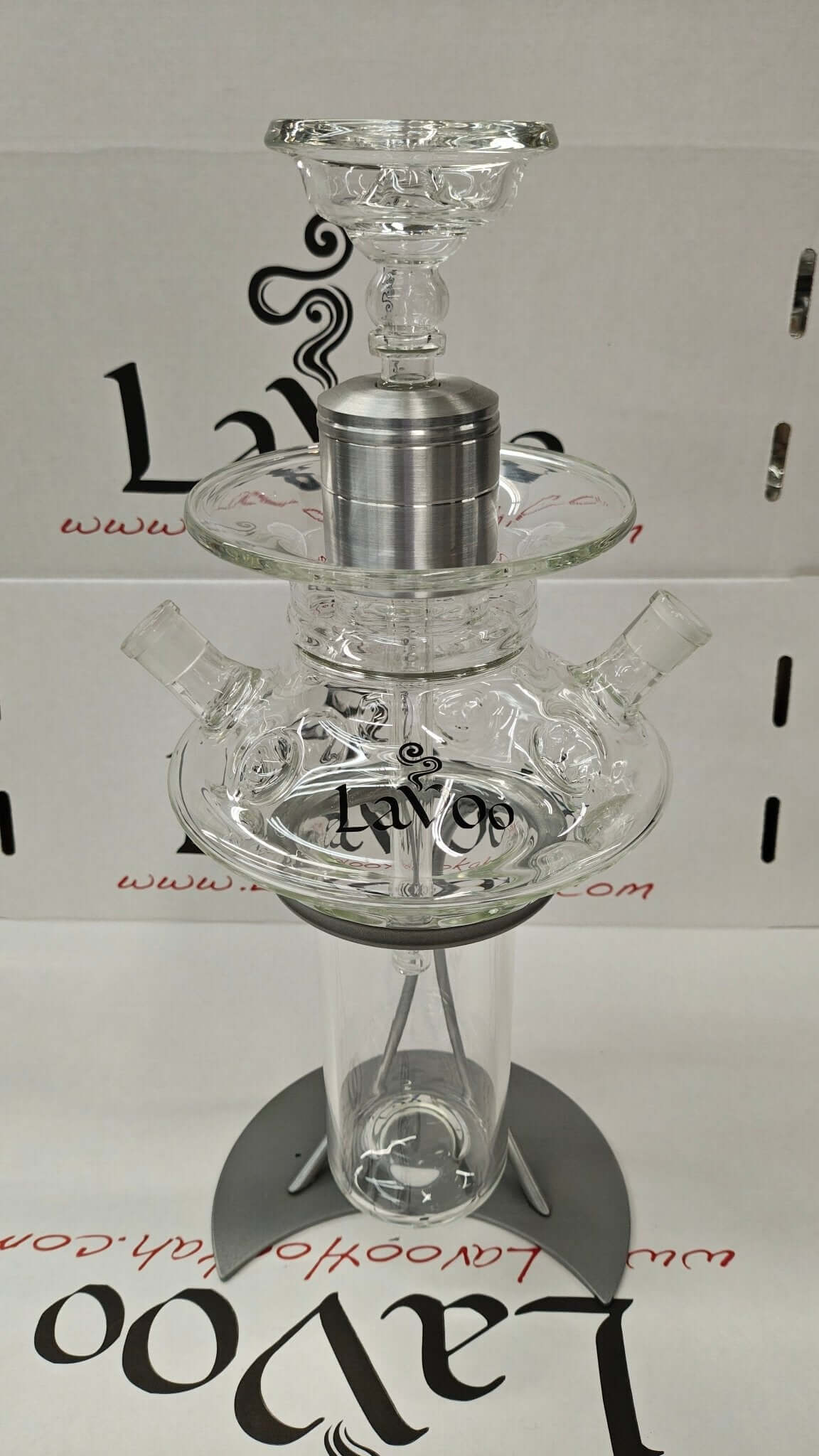 Lavoo UFO Moon Landing Hybrid Glass Hookah – A Futuristic Smoking Experience - Lavoo