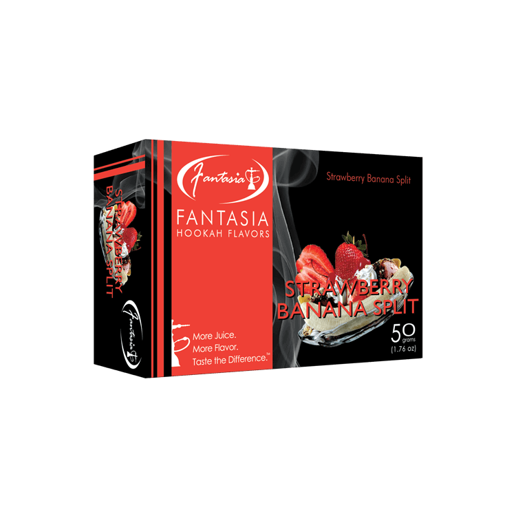 Fantasia Shisha Tobacco Strawberry Banana Split - Lavoo