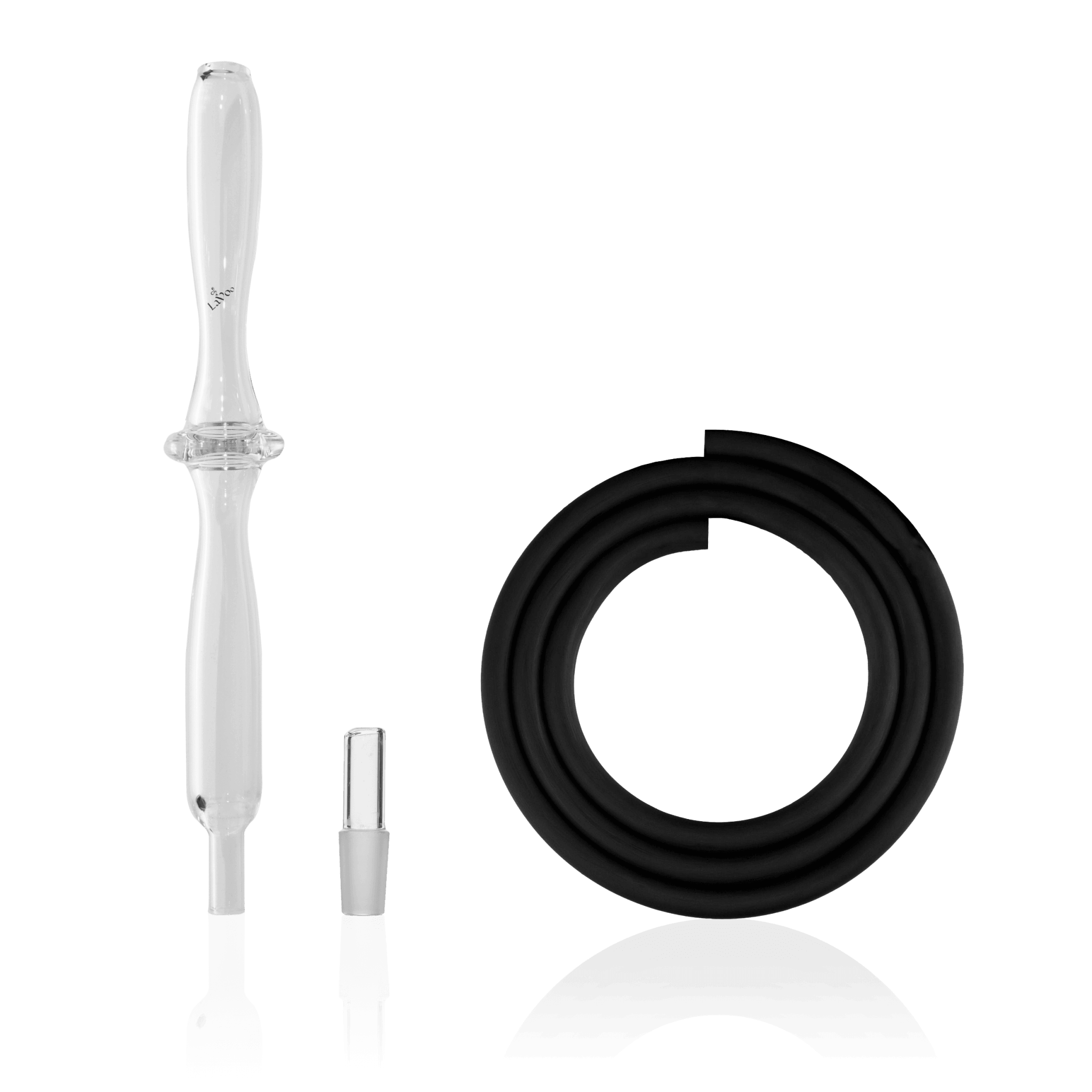 Lavoo Soft - Touch Silicone Hose with Glass Tips - Lavoo