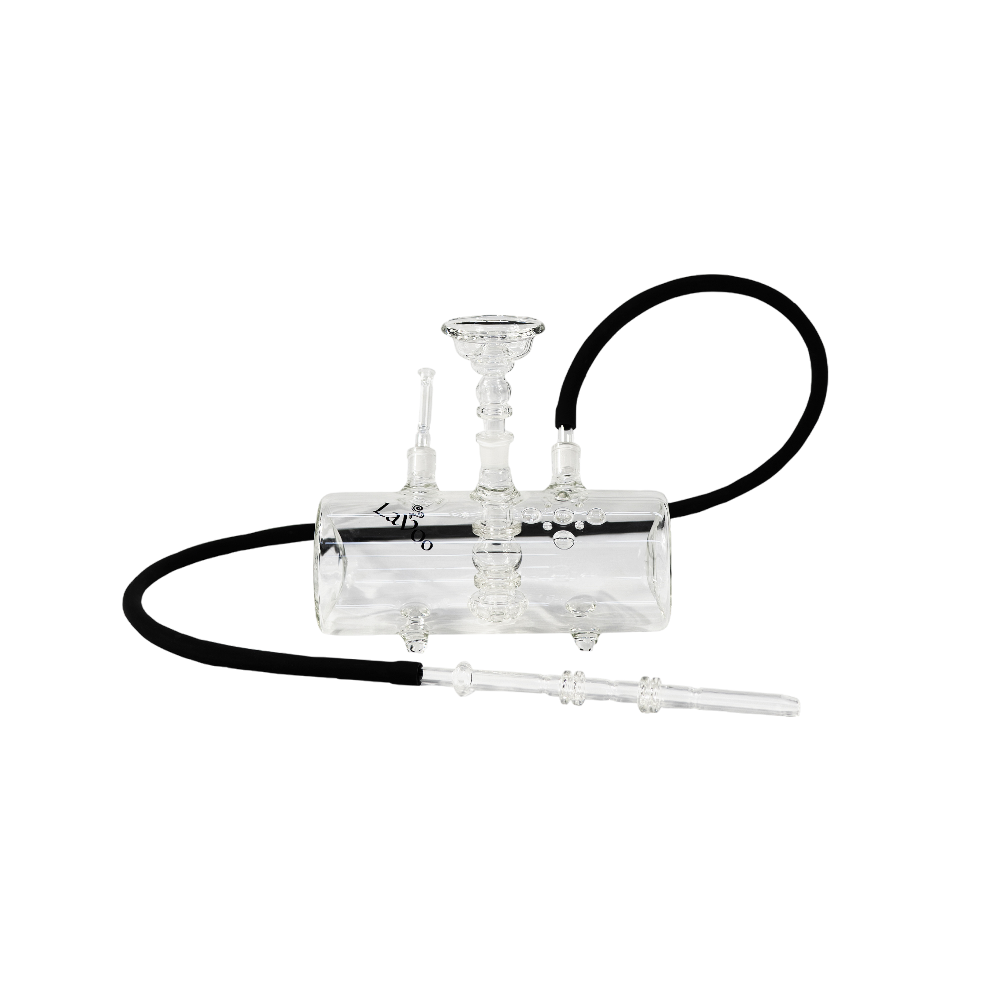 Lavoo MP5X Glass Hookah: Tabletop Smoking with Huge Clouds!
