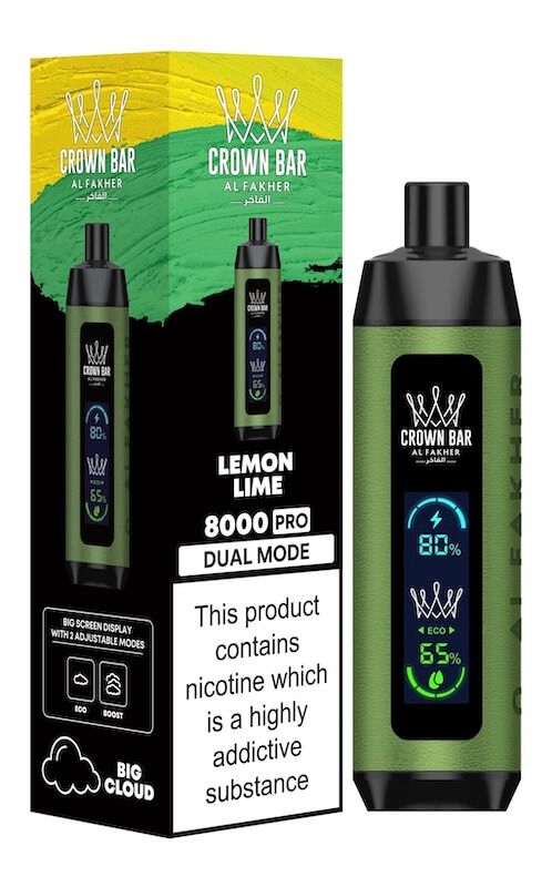 Crown Bars Vape Al Fakher Crown Bar 8000 Puffs Vape Crown Bars Vape Al Fakher Crown Bar 8000 Puffs Vape