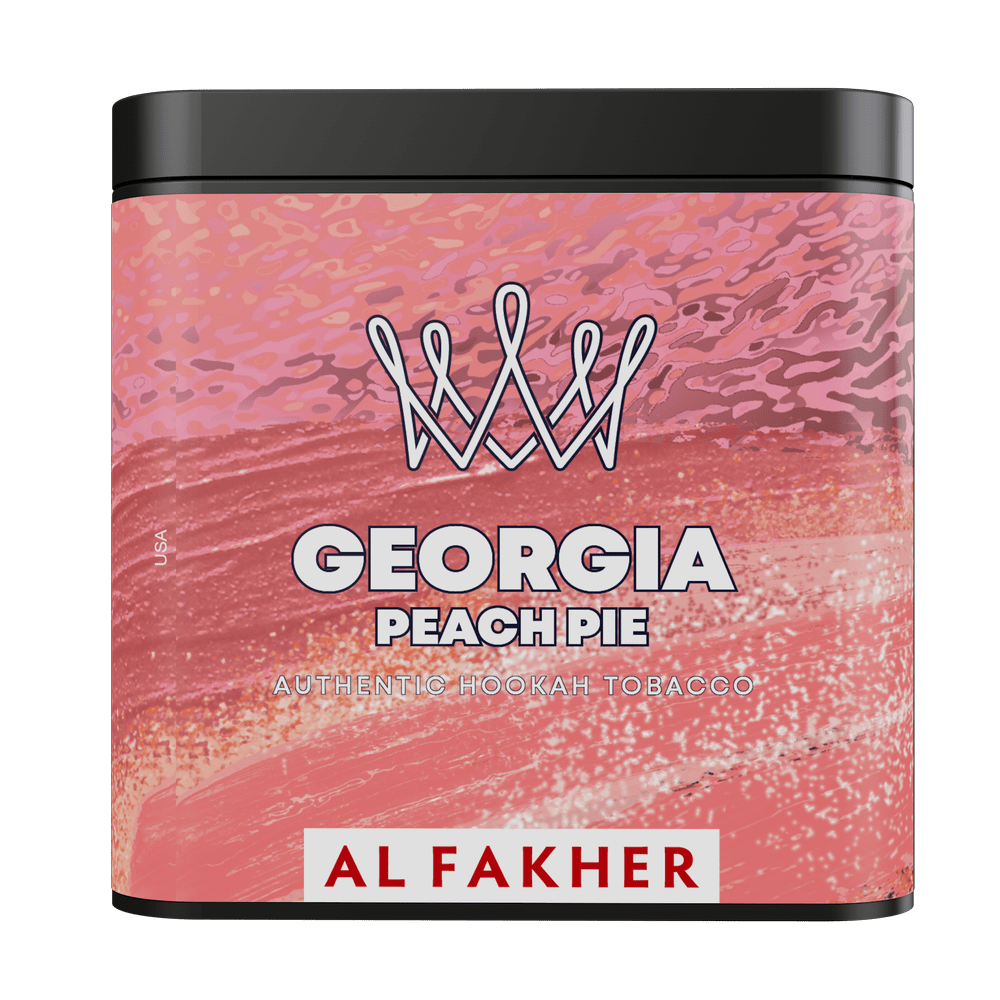 Al Fakher Shisha Tobacco Georgia Peach Pie - Lavoo