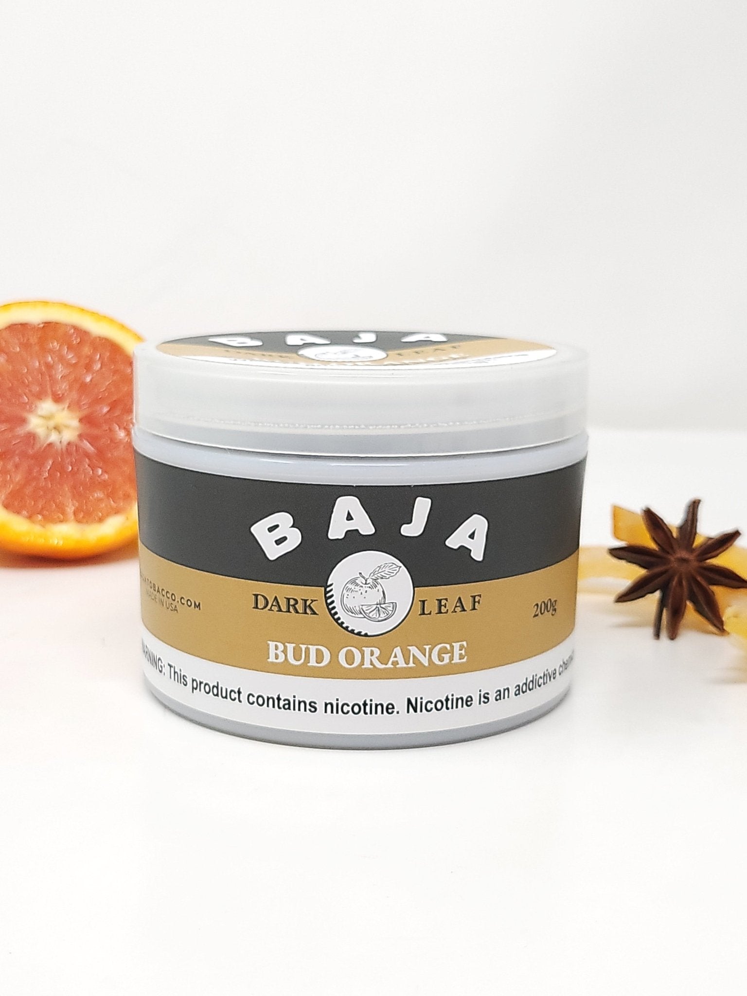 Baja Dark Leaf Aged Tobacco Bud Orange - Lavoo