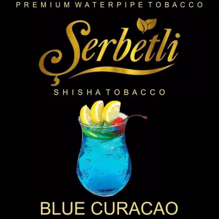 Serbetli Shisha Tobacco Blue Curaçao - Lavoo