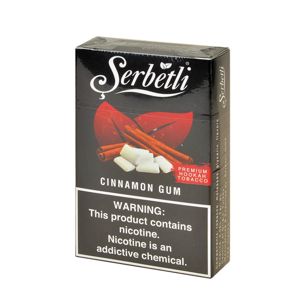 Serbetli Shisha Tobacco Cinnamon Gum - Lavoo