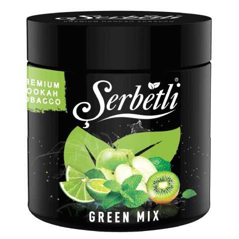 Serbetli Shisha Tobacco Green Mix - Lavoo