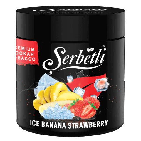 Serbetli Shisha Tobacco Ice Banana Strawberry - Lavoo