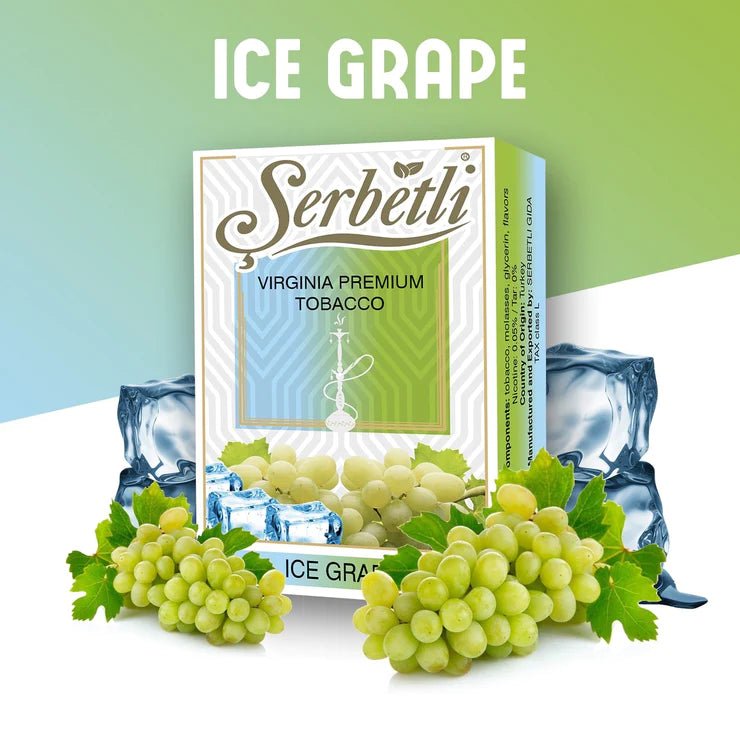 Serbetli Shisha Tobacco Ice Grape - Lavoo