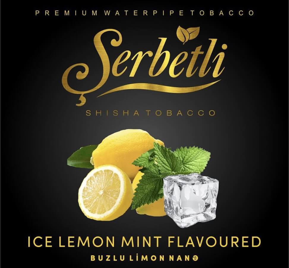 Serbetli Shisha Tobacco Ice Lemon Mint - Lavoo