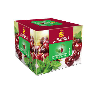 Al Fakher Shisha Tobacco Cherry with Mint - Lavoo Design