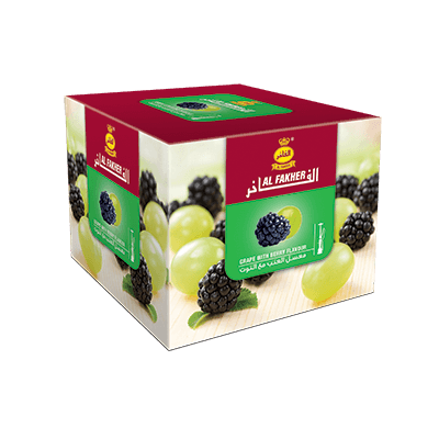 Al Fakher Shisha Tobacco Grape with Berry - Lavoo