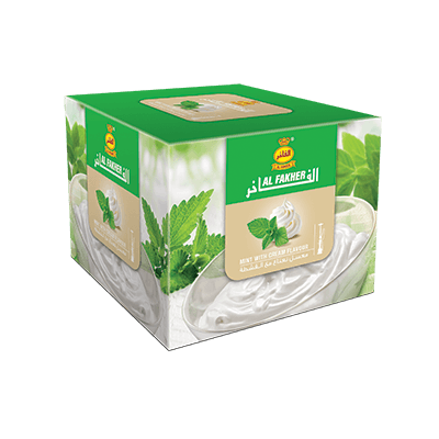 Al Fakher Shisha Tobacco Mint with Cream - Lavoo