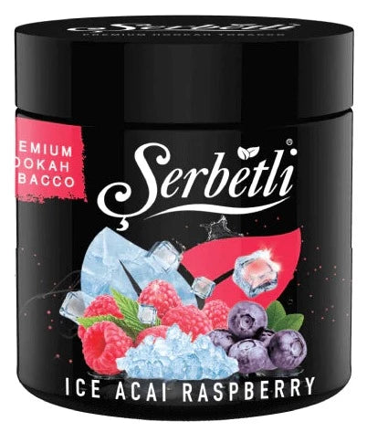 Serbetli Shisha Tobacco Ice Acai Raspberry - Lavoo