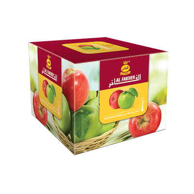 Al Fakher Shisha Tobacco Two Apples - Lavoo