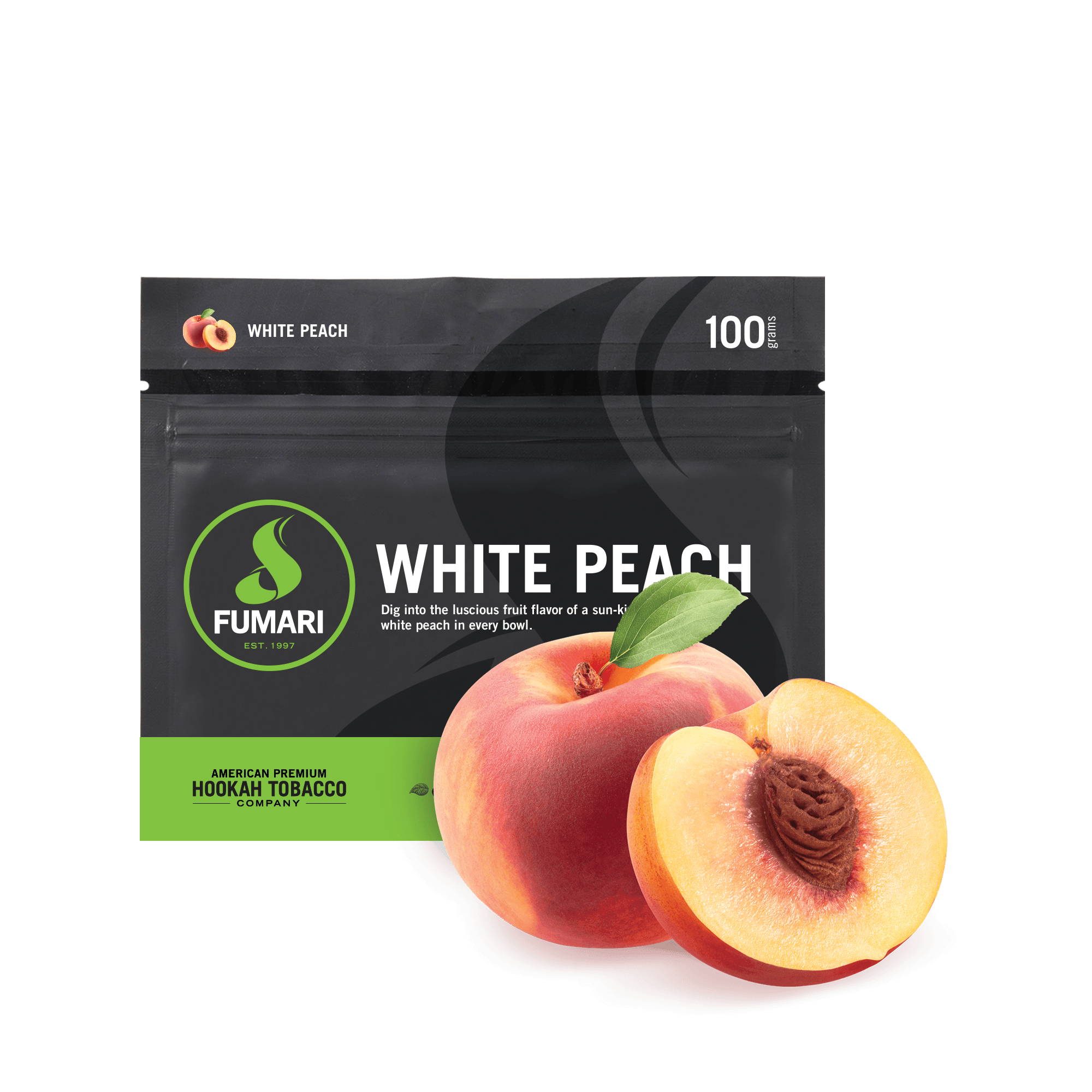 Fumari Shisha Tobacco White Peach - Lavoo