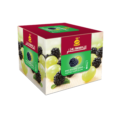 Al Fakher Shisha Tobacco Grape with Berry - Lavoo