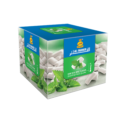 Al Fakher Shisha Tobacco Gum with Mint - Lavoo