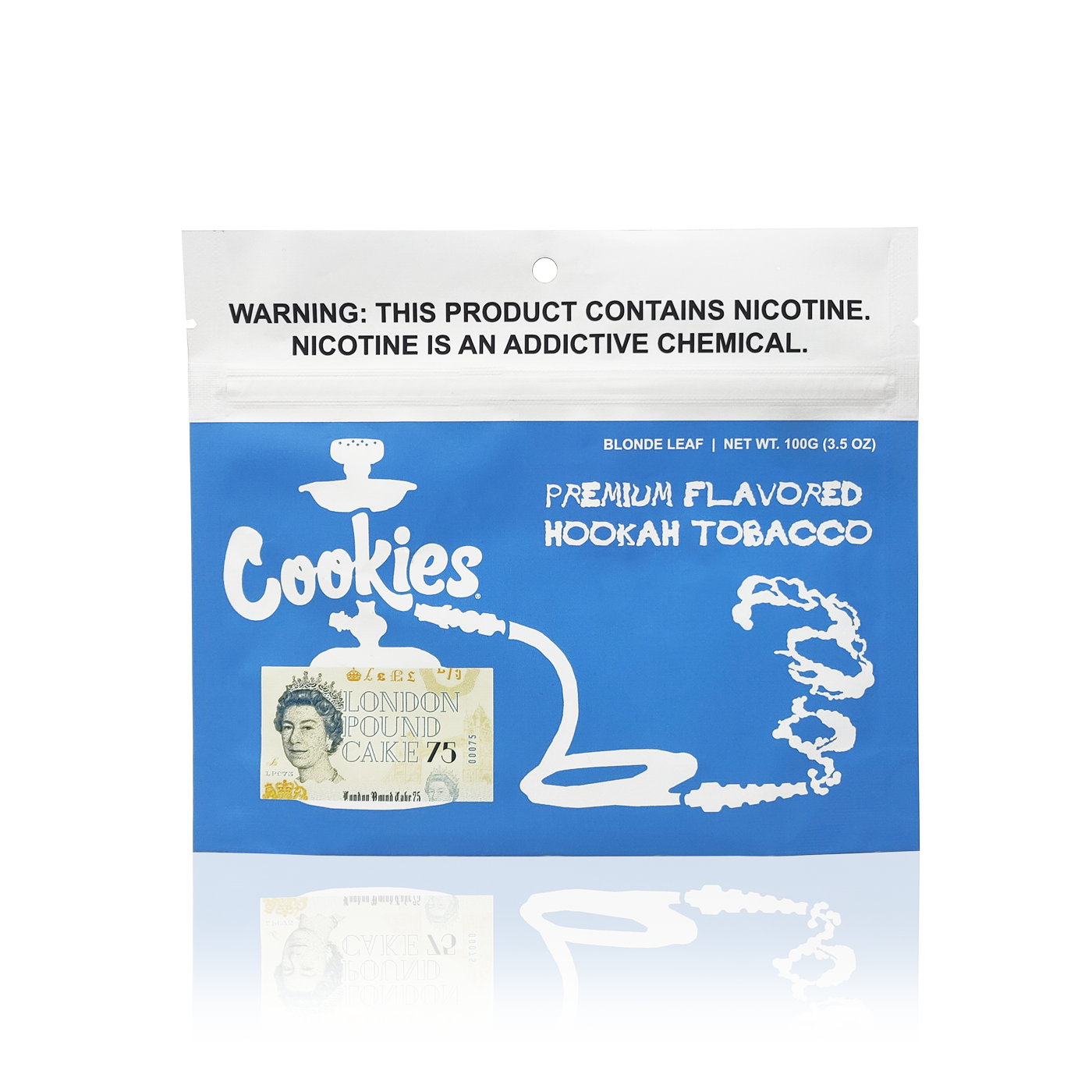 Cookies Hookah Tobacco London Pound Cake 75 - Lavoo