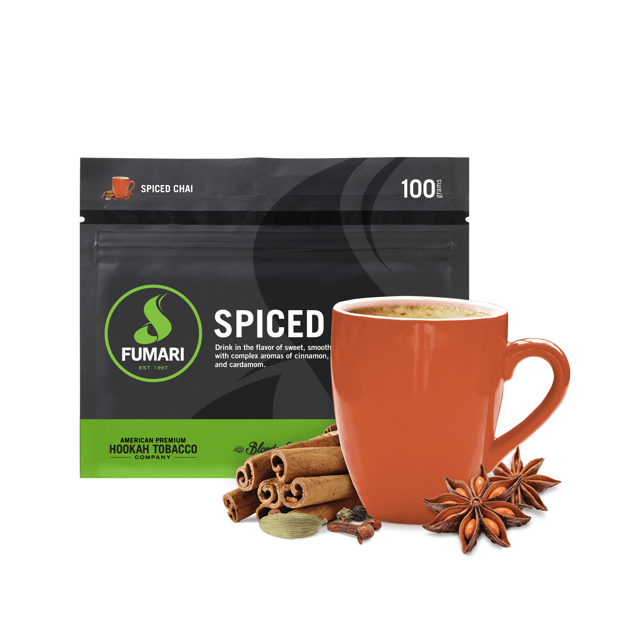 Fumari Shisha Tobacco Spiced Chai - Lavoo