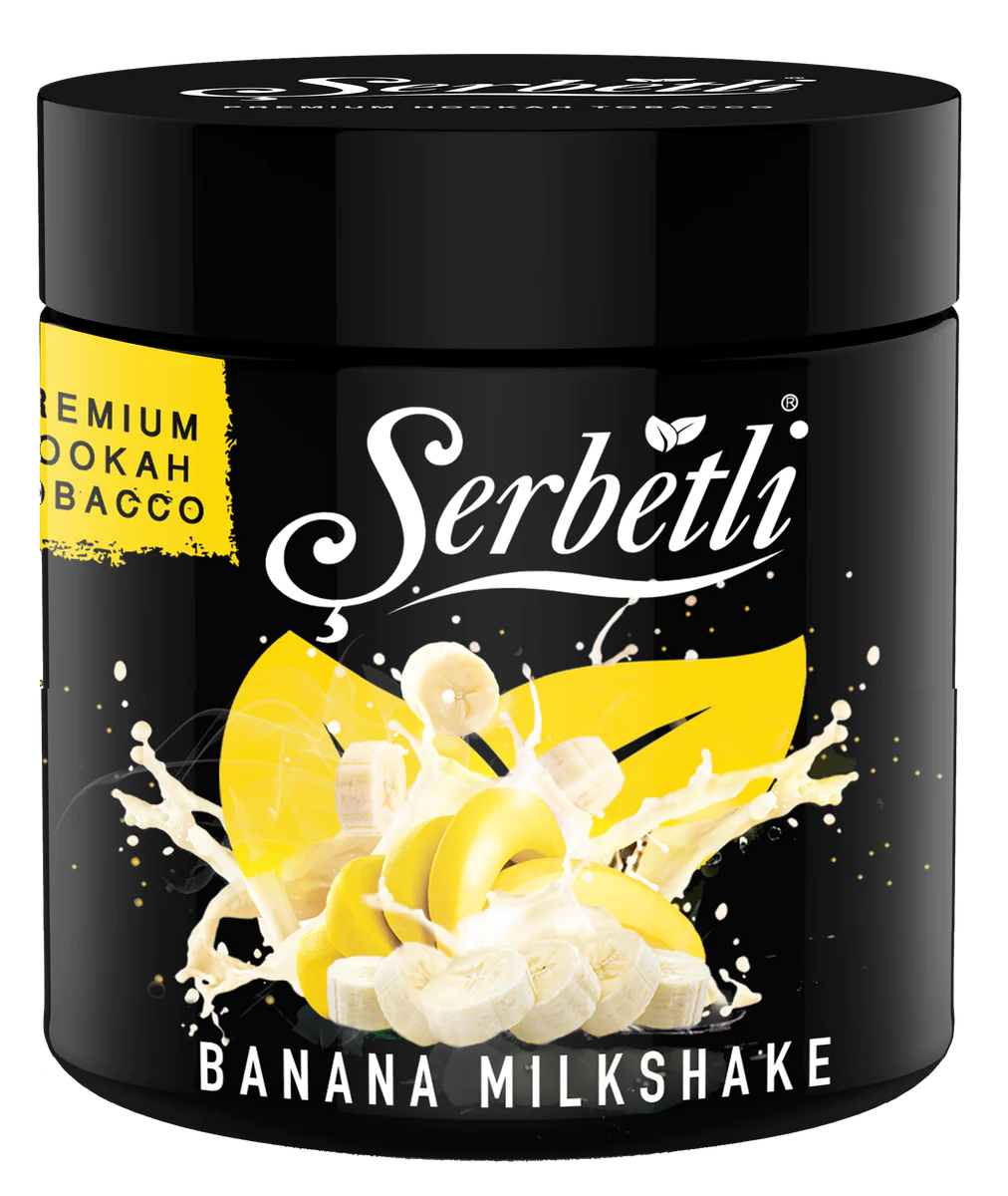 Serbetli Shisha Tobacco Banana Milk Shake - Lavoo