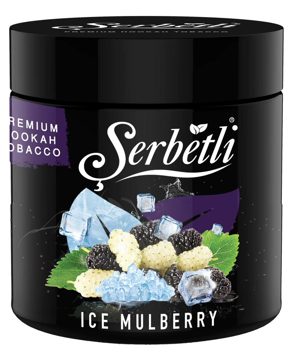 Serbetli Shisha Tobacco Ice Mulberry - Lavoo