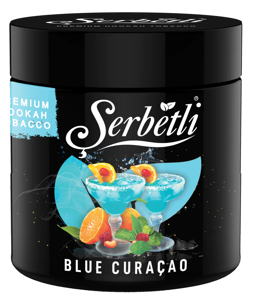 Serbetli Shisha Tobacco Blue Curaçao - Lavoo
