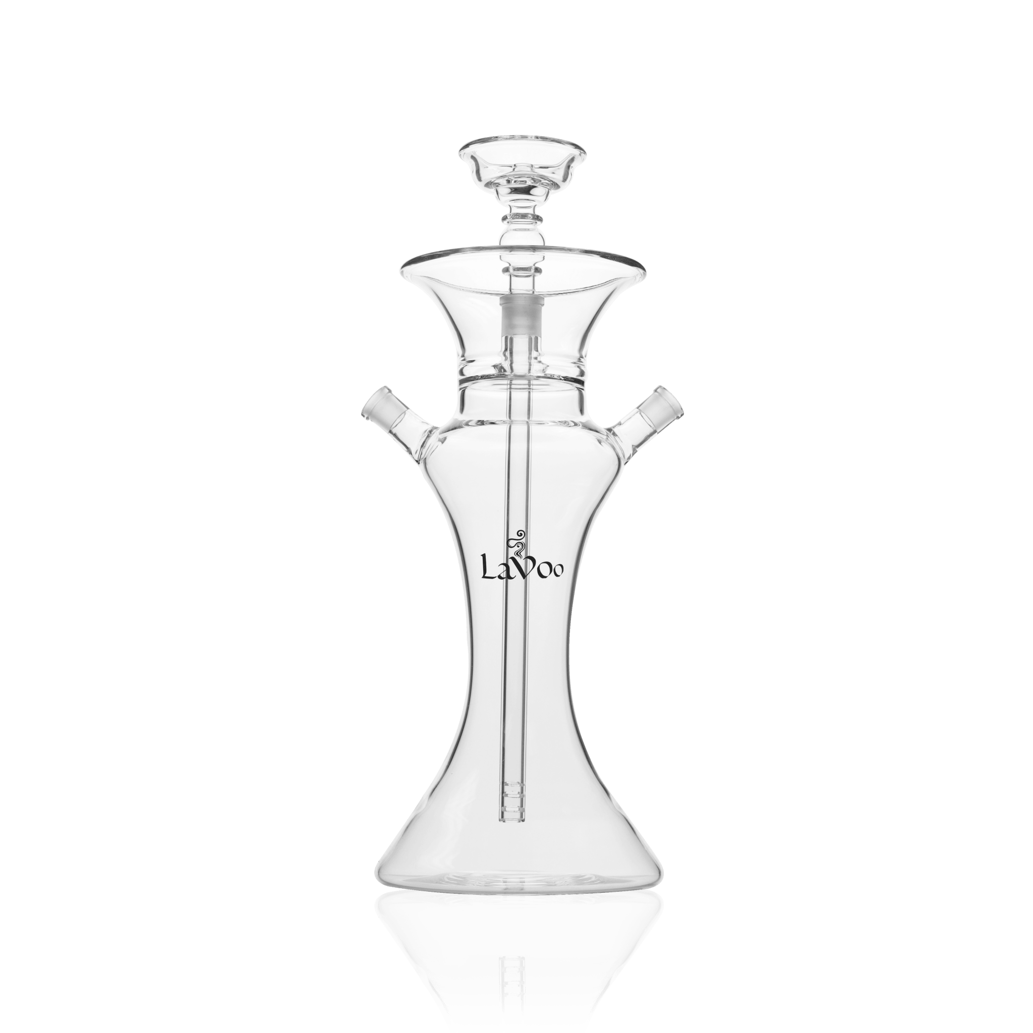 Lavoo MP1 Classic Glass Hookah - Handmade, All Glass, Built - in Ice Bucket - Lavoo