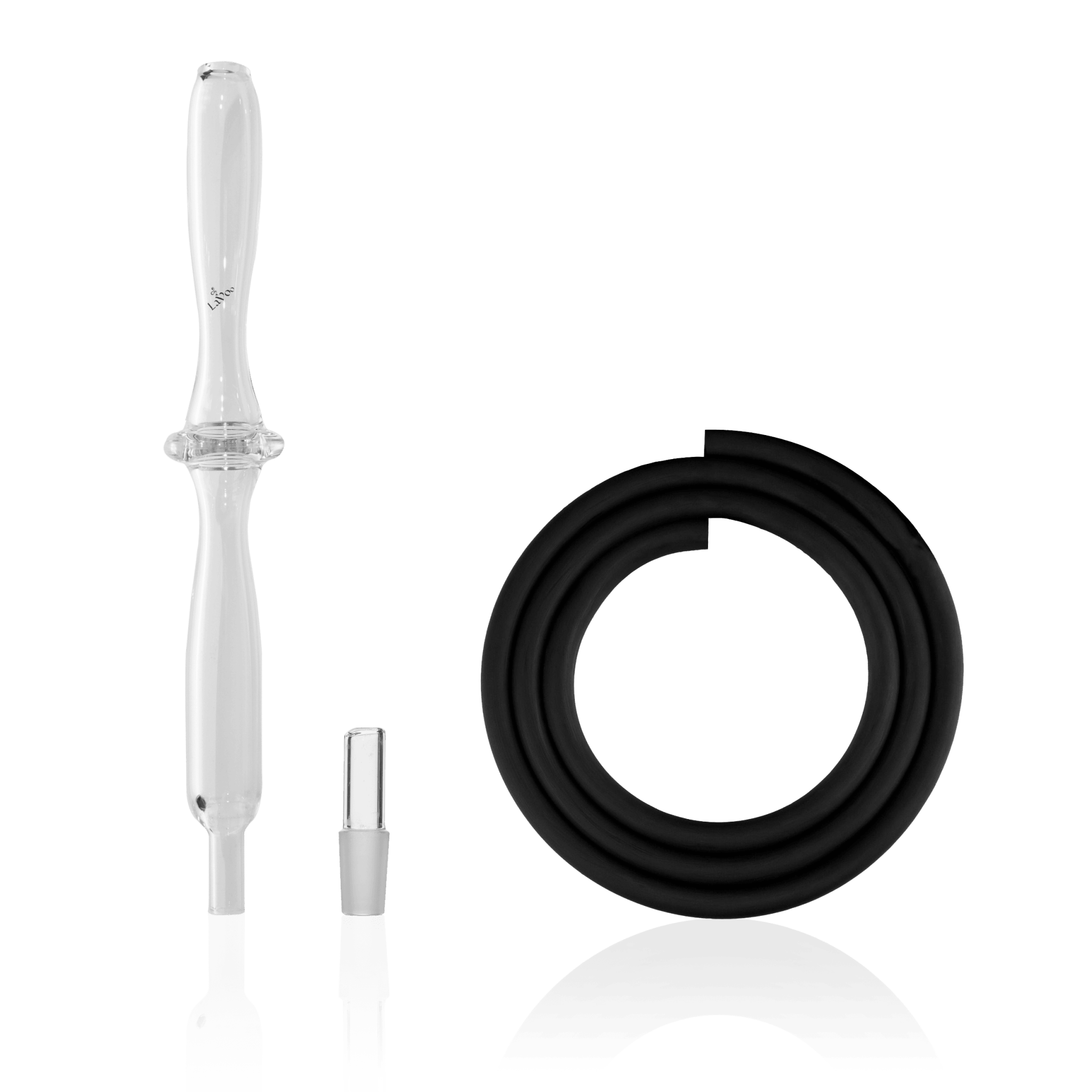 Lavoo Soft - Touch Silicone Hose with Glass Tips - Lavoo