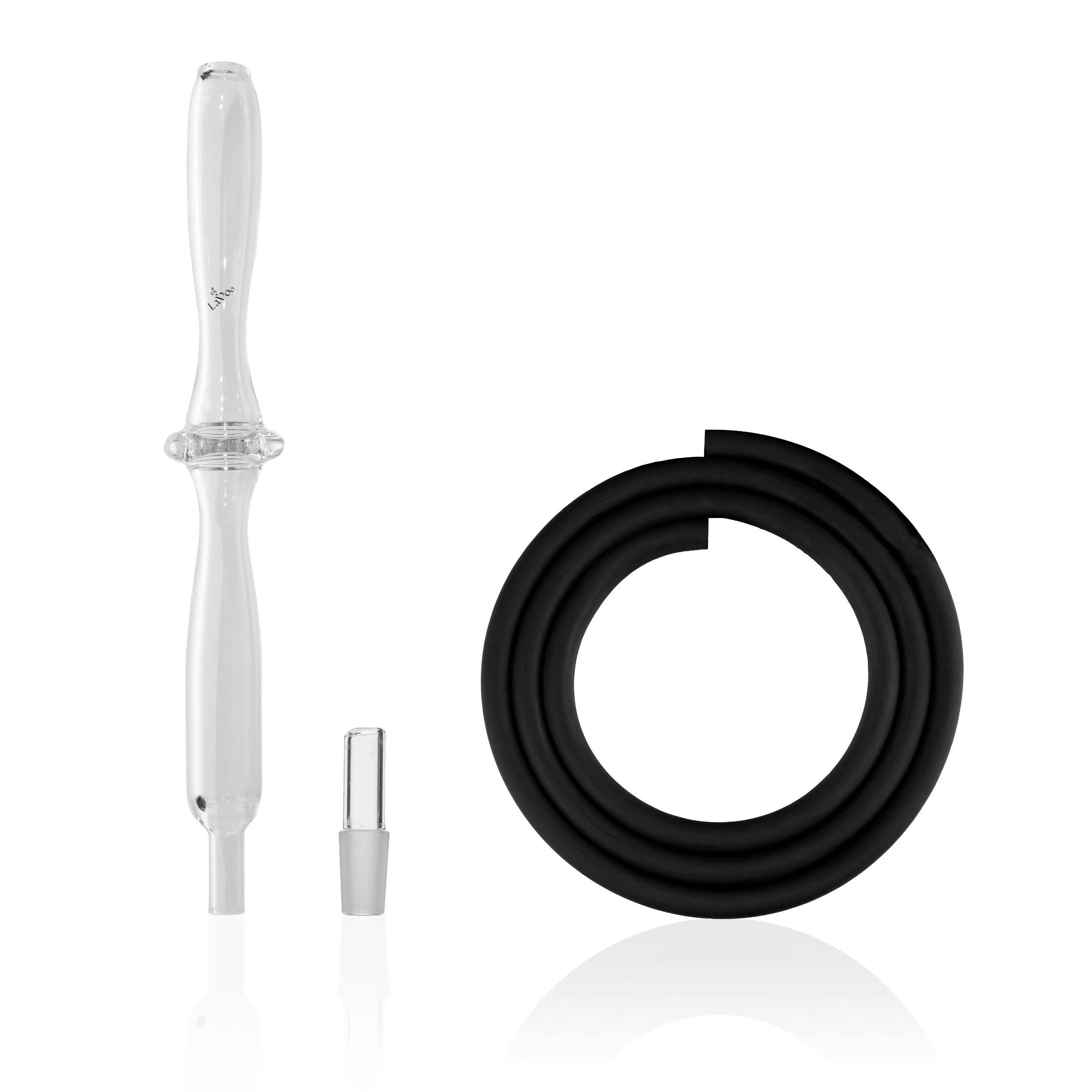 Lavoo Soft-Touch Silicone Hose with Glass Tips - Lavoo