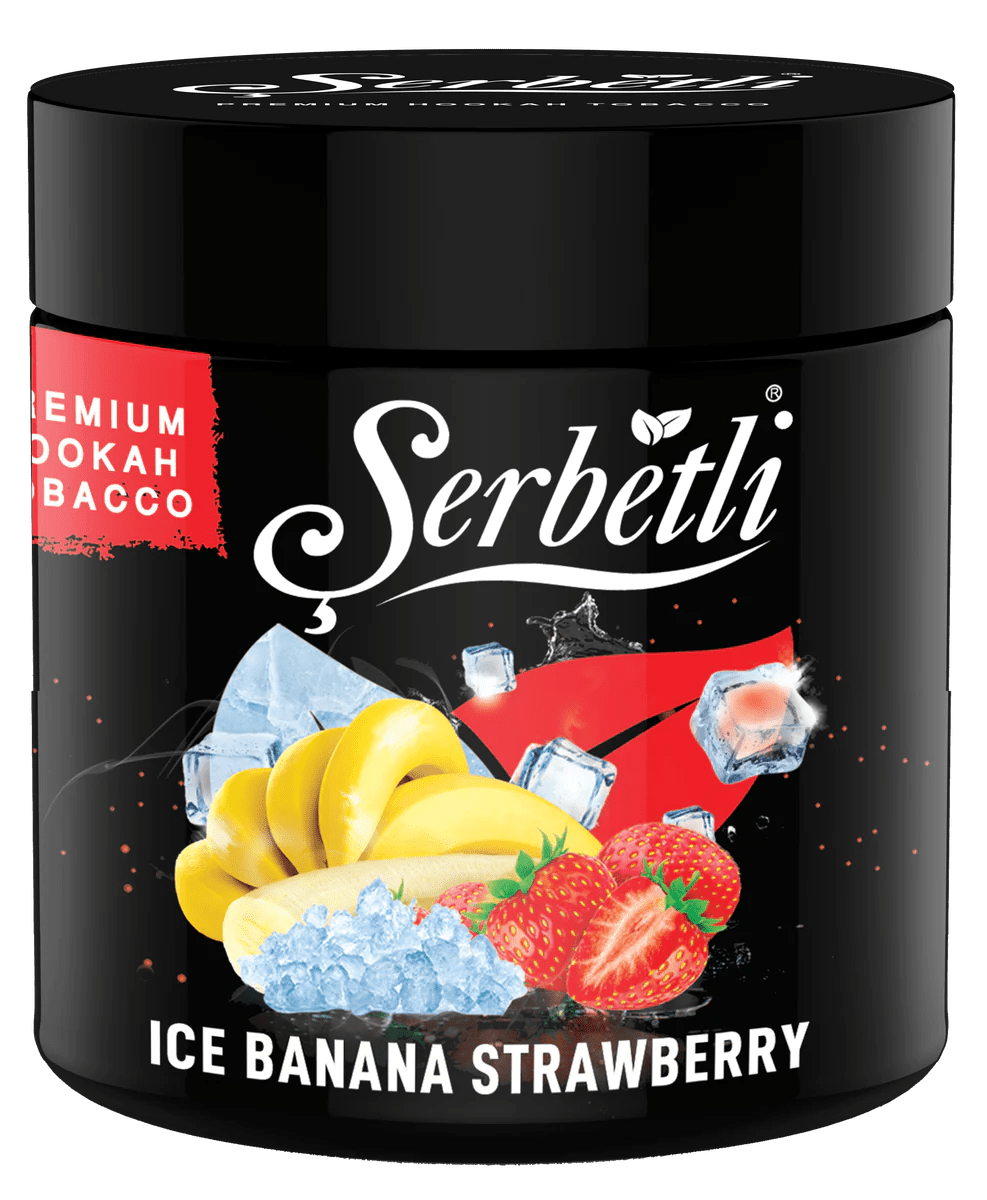 Serbetli Shisha Tobacco Ice Banana Strawberry - Lavoo