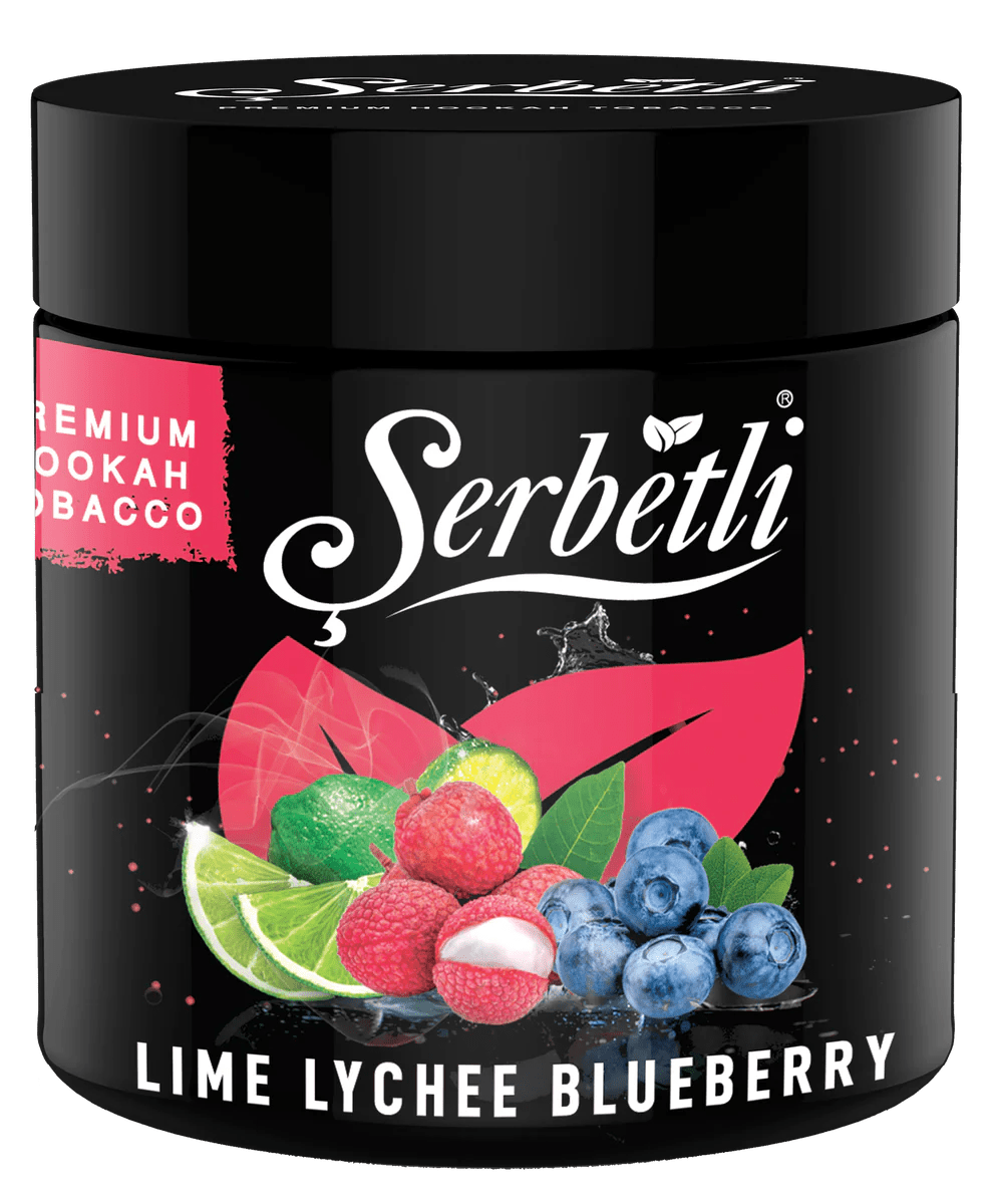 Serbetli Shisha Tobacco Lime Lychee Blueberry - Lavoo