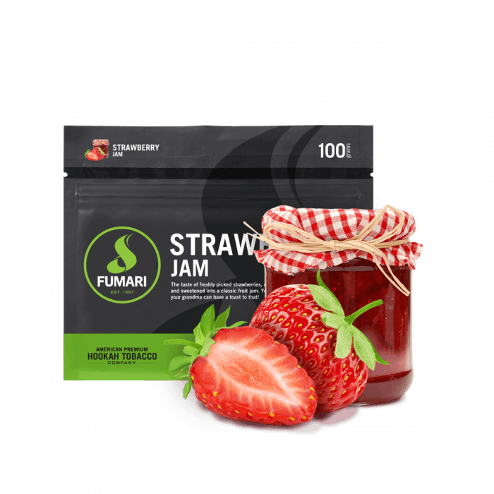 Fumari Shisha Tobacco Strawberry Jam - Lavoo