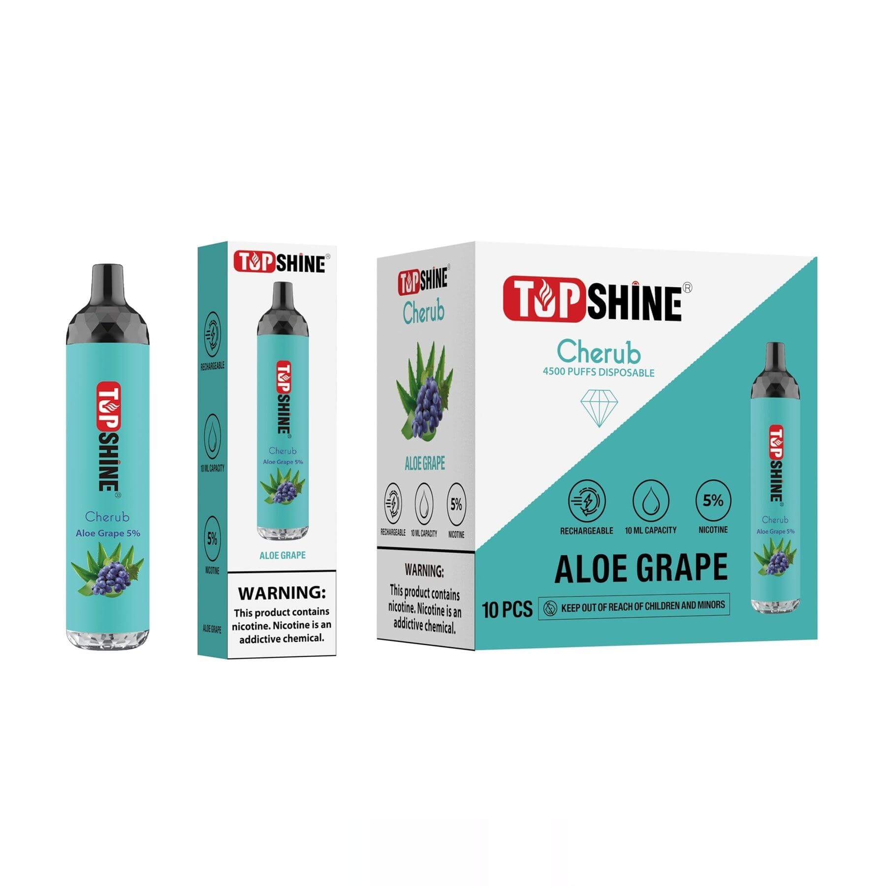 Top Shine Cherub Disposable Vape Device - Lavoo