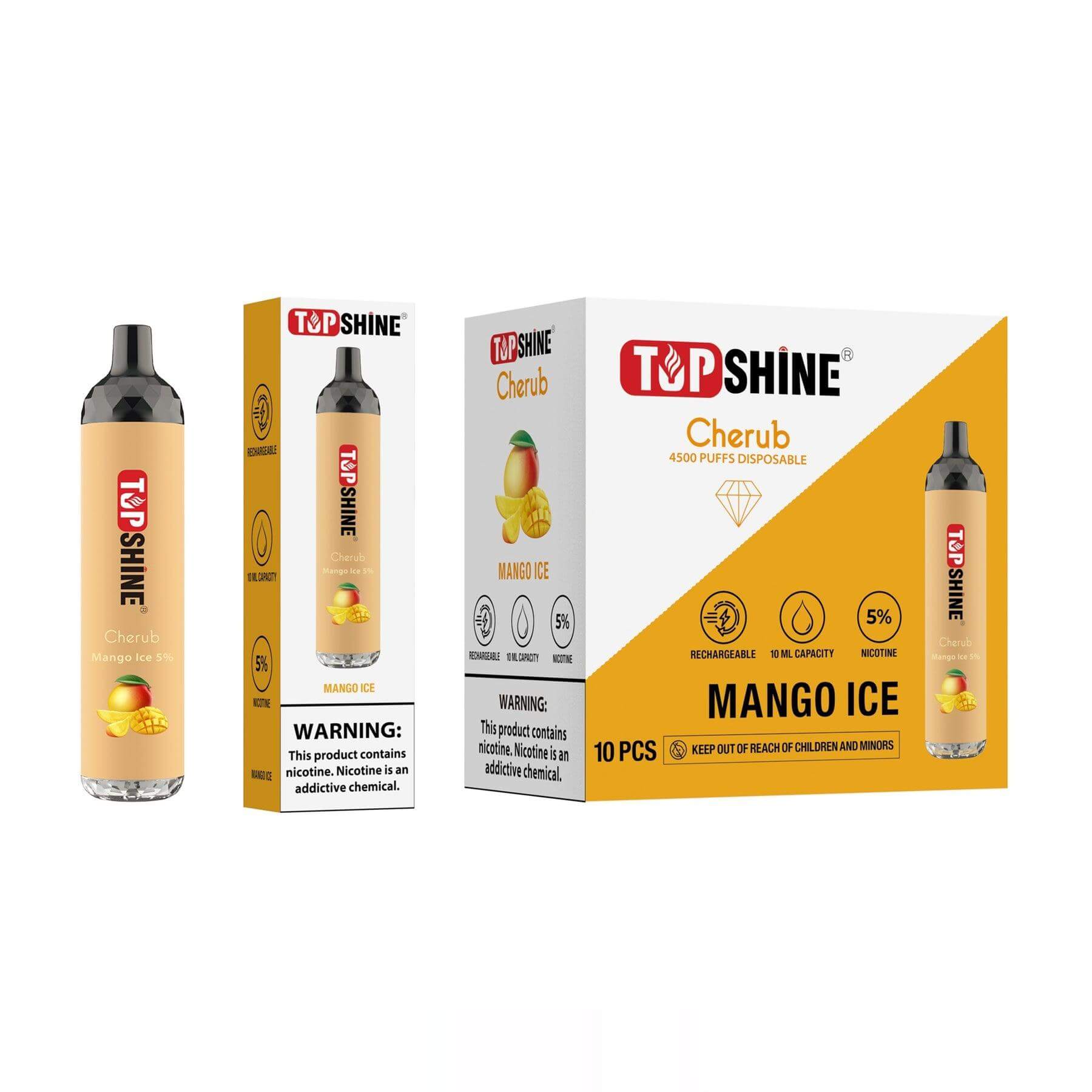 Top Shine Cherub Disposable Vape Device - Lavoo