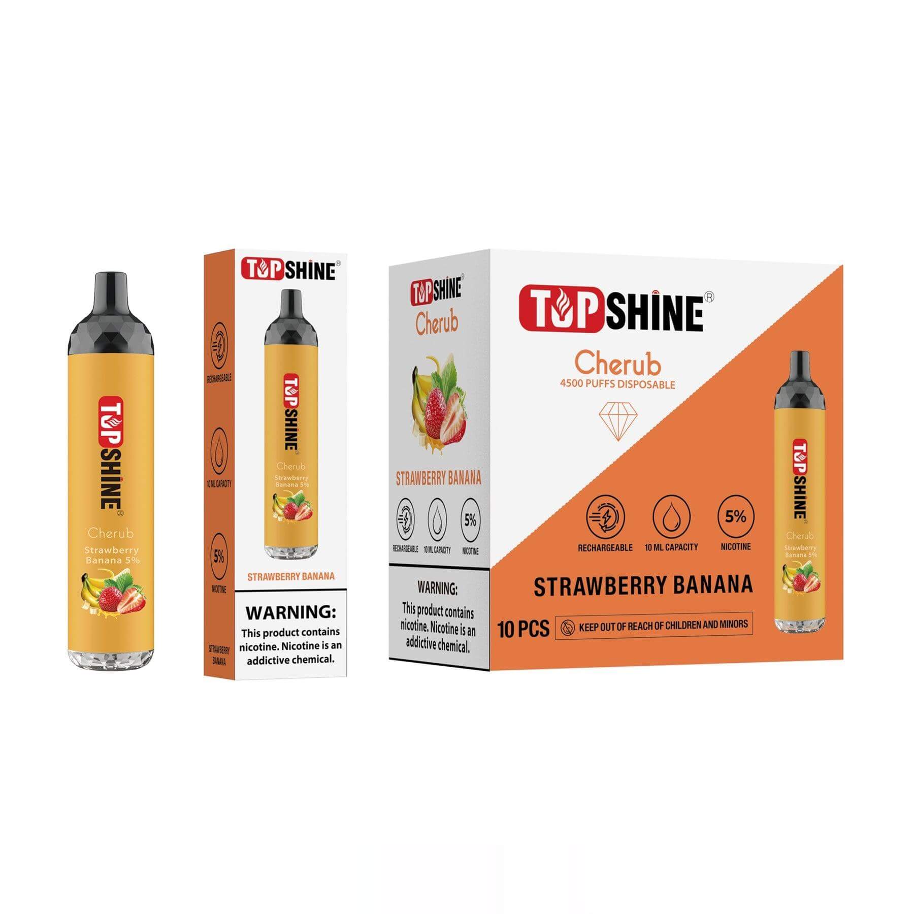 Top Shine Cherub Disposable Vape Device - Lavoo