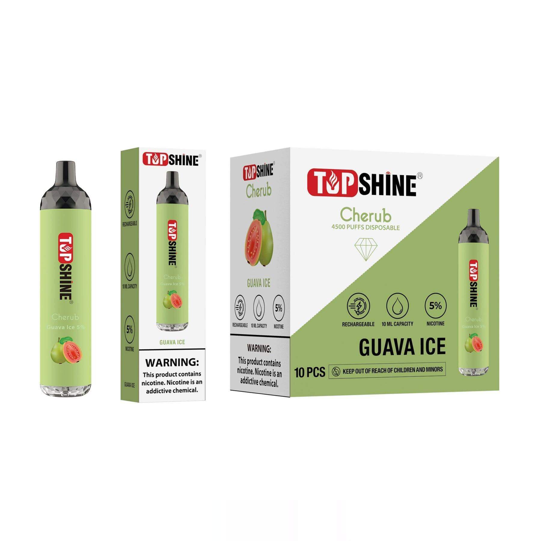 Top Shine Cherub Disposable Vape Device - Lavoo