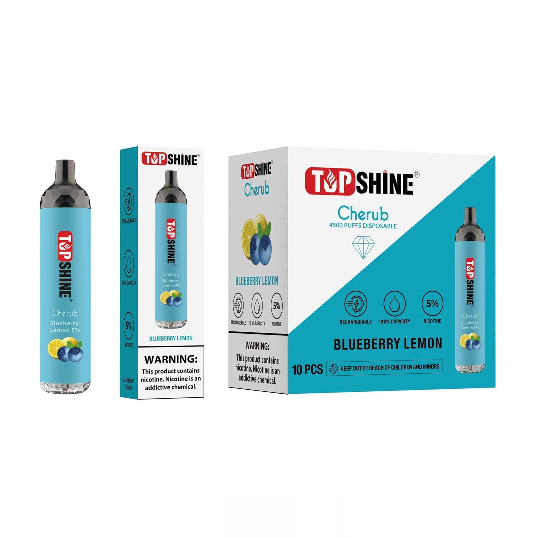 Top Shine Cherub Disposable Vape Device - Lavoo