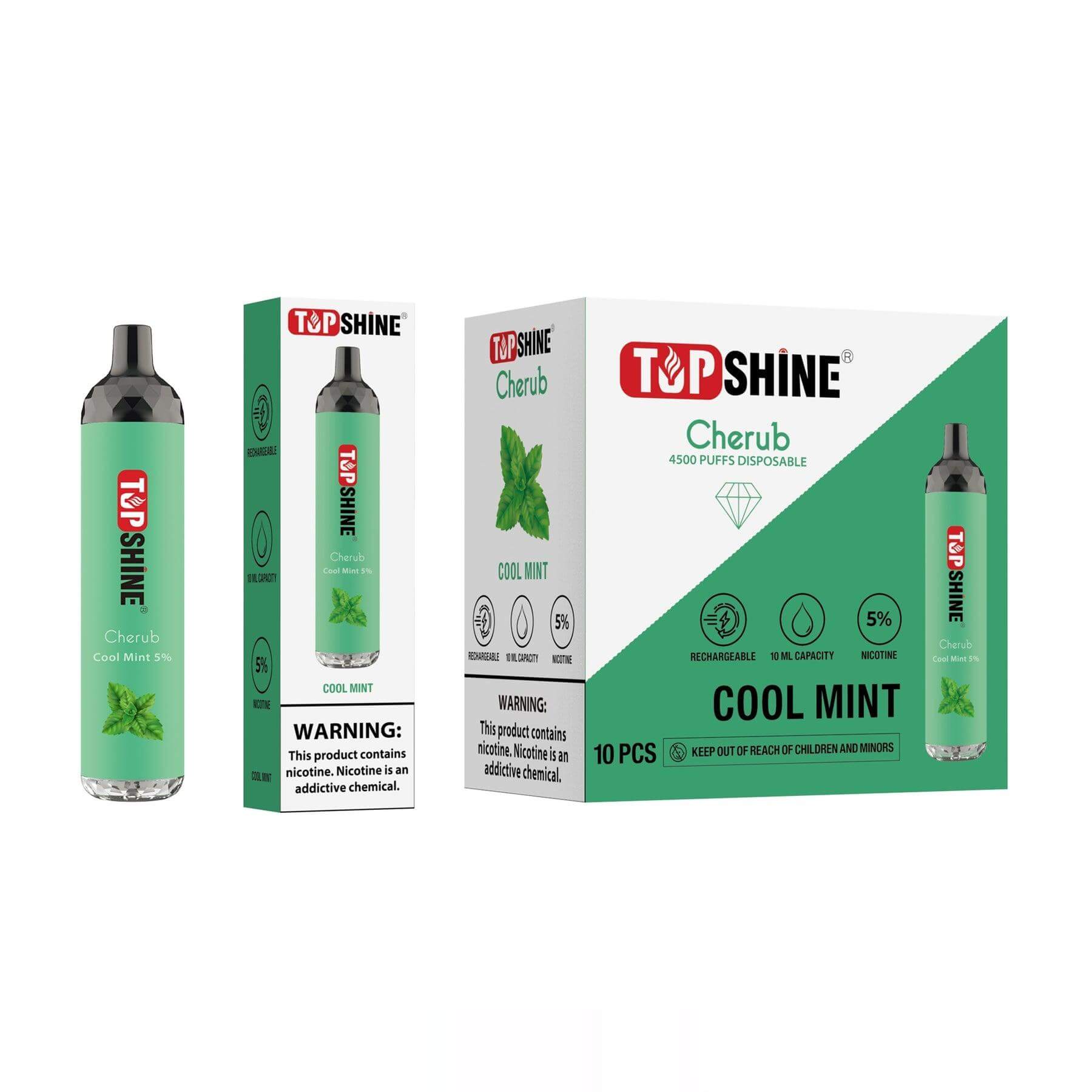 Top Shine Cherub Disposable Vape Device - Lavoo