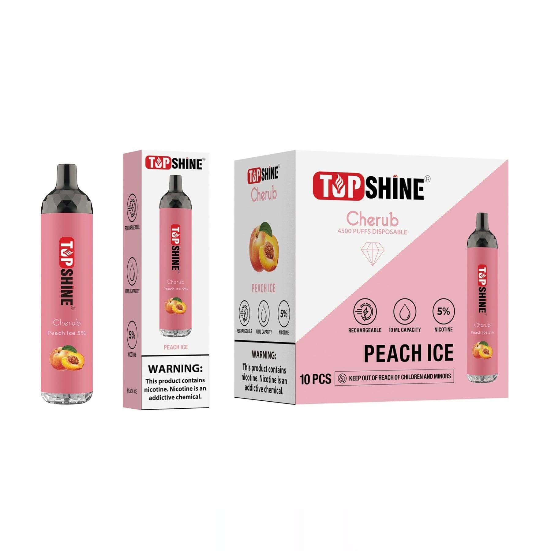 Top Shine Cherub Disposable Vape Device - Lavoo