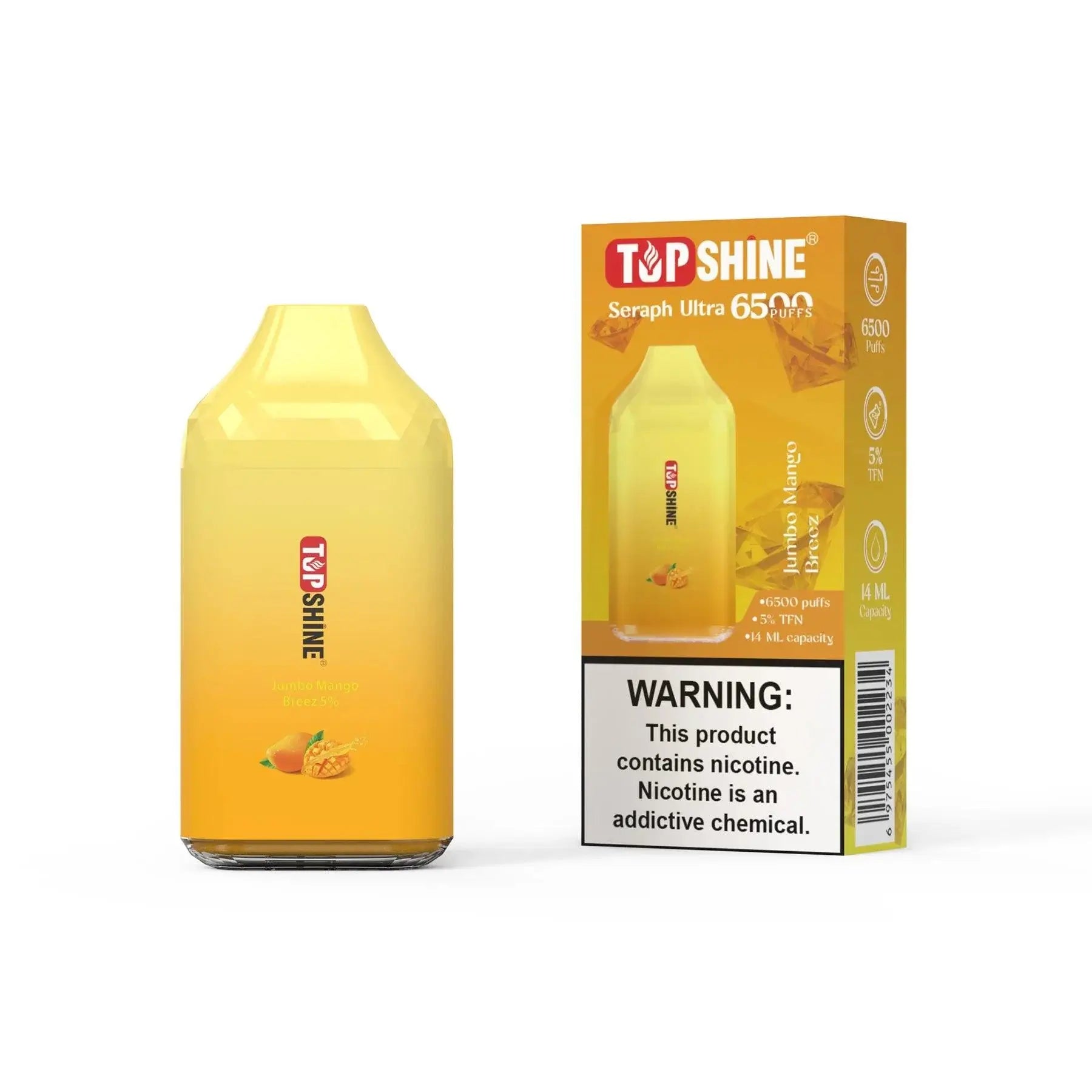 Top Shine Seraph Ultra 6500 Disposable Vape - Lavoo