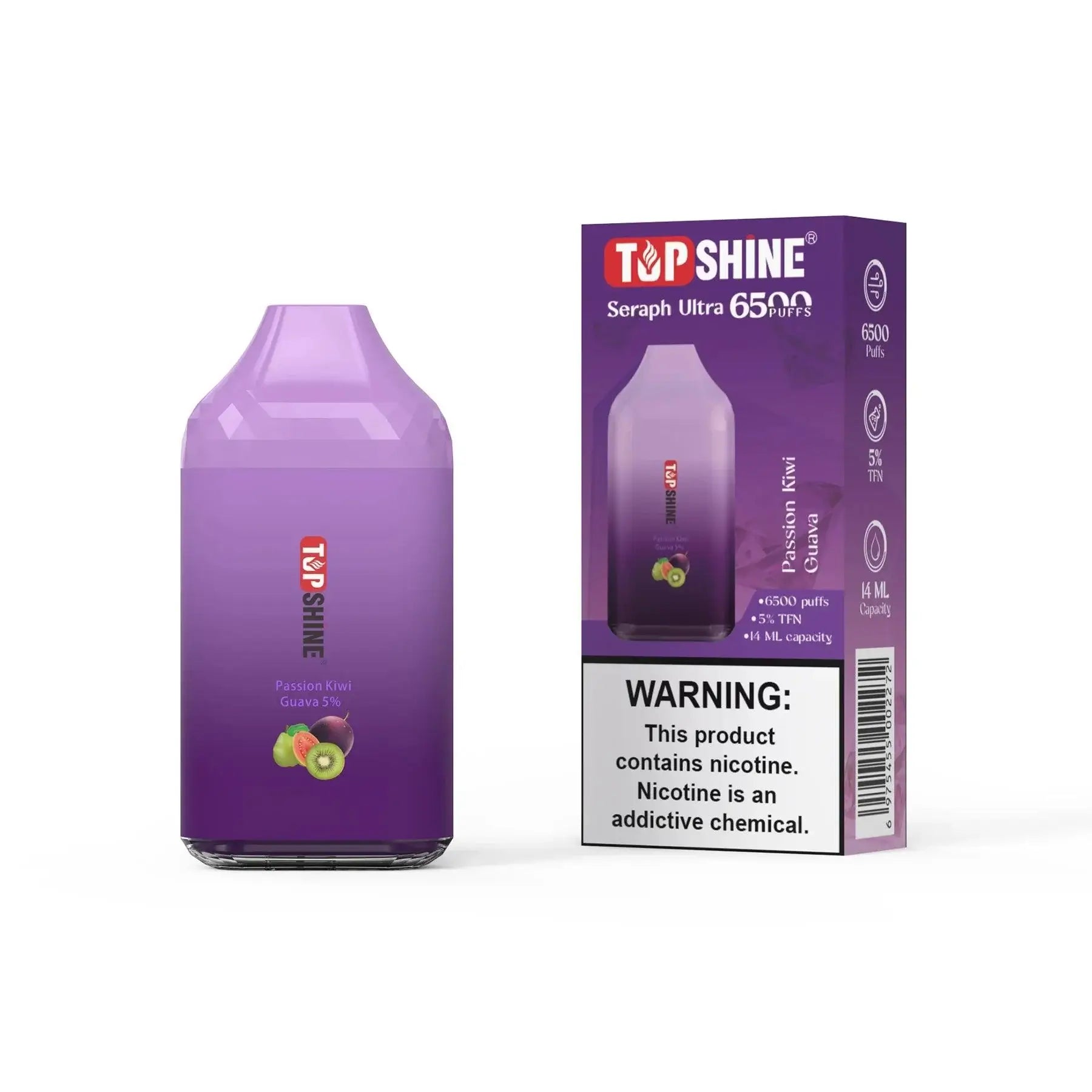 Top Shine Seraph Ultra 6500 Disposable Vape - Lavoo