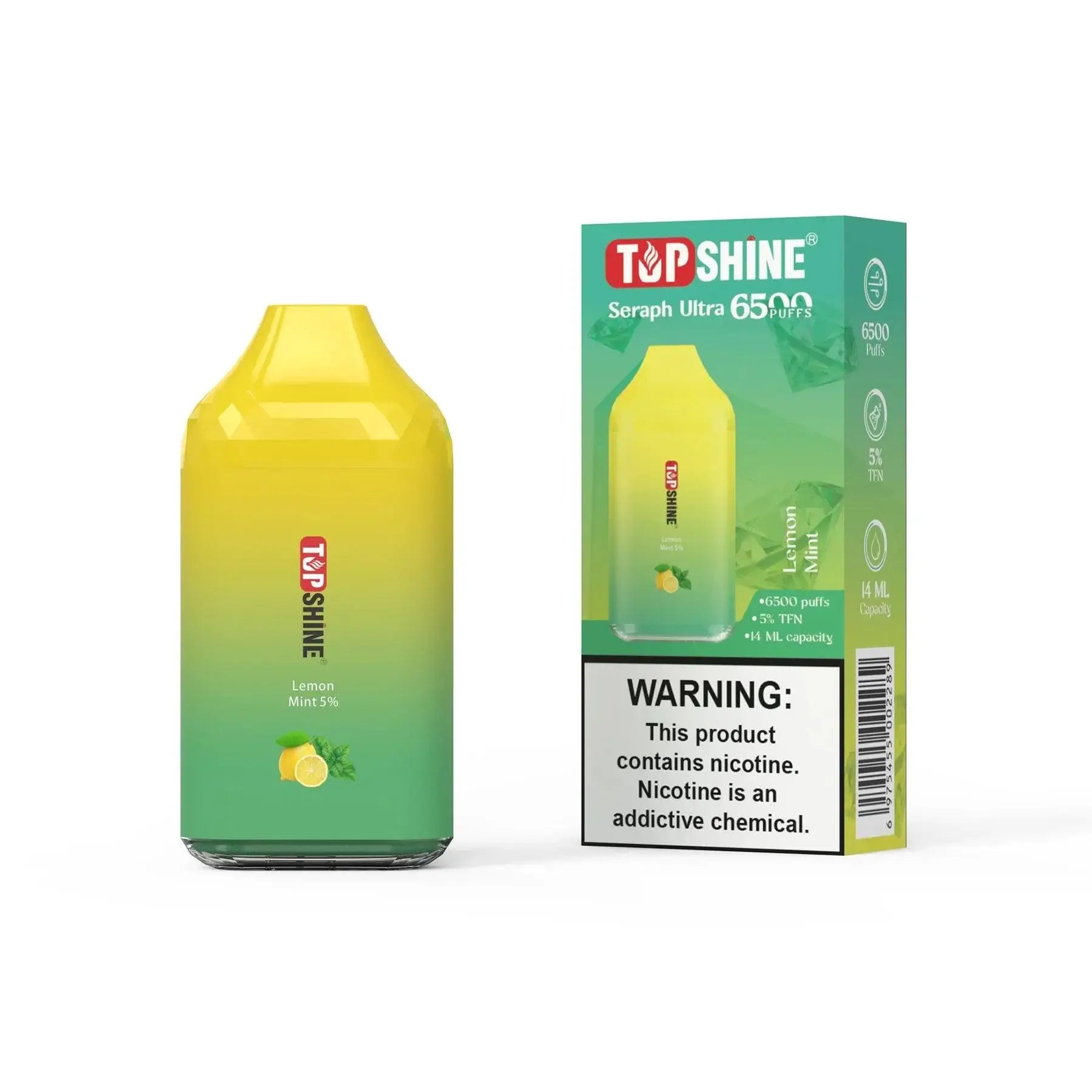 Top Shine Seraph Ultra 6500 Disposable Vape Top Shine Seraph Ultra 6500 Disposable Vape