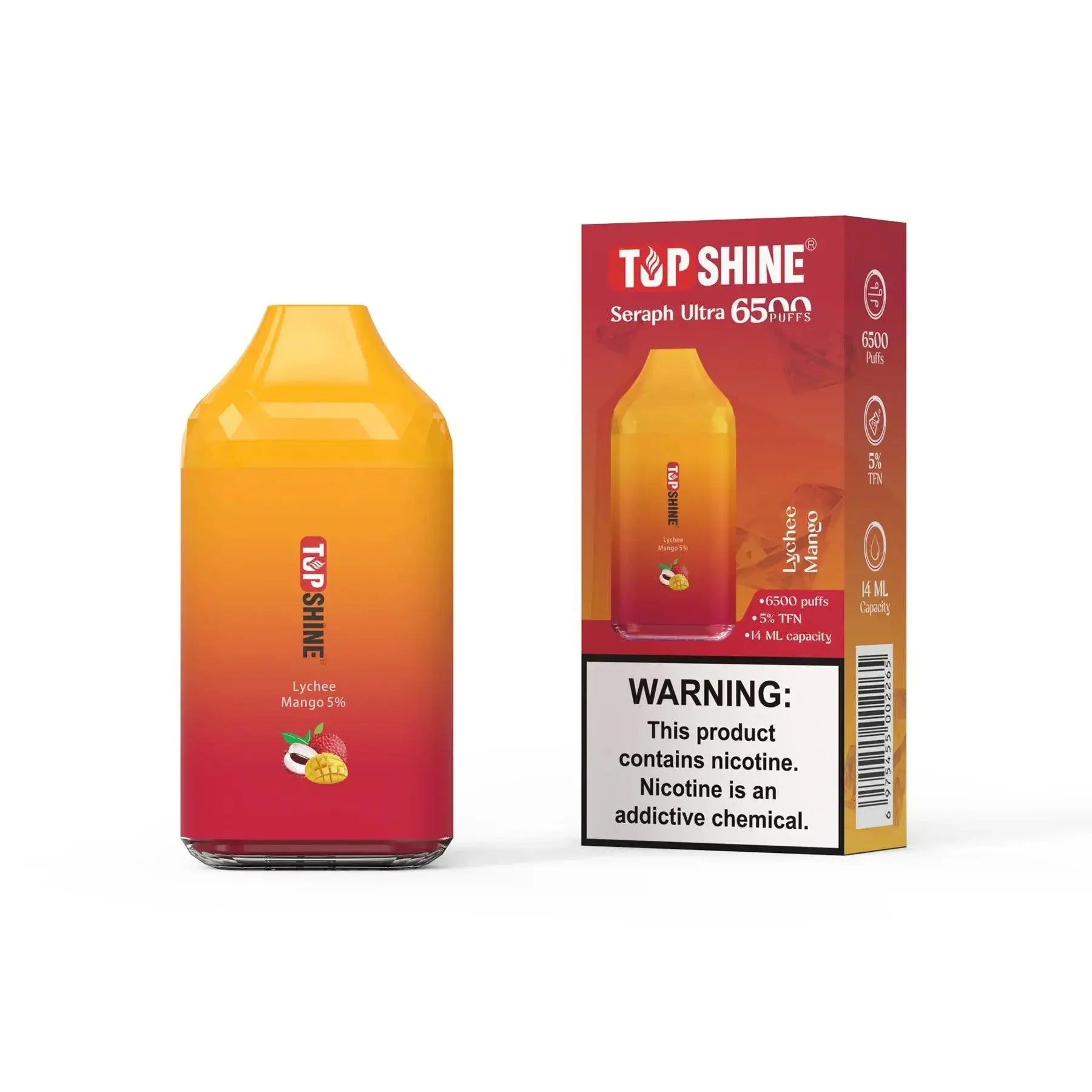 Top Shine Seraph Ultra 6500 Disposable Vape - Lavoo
